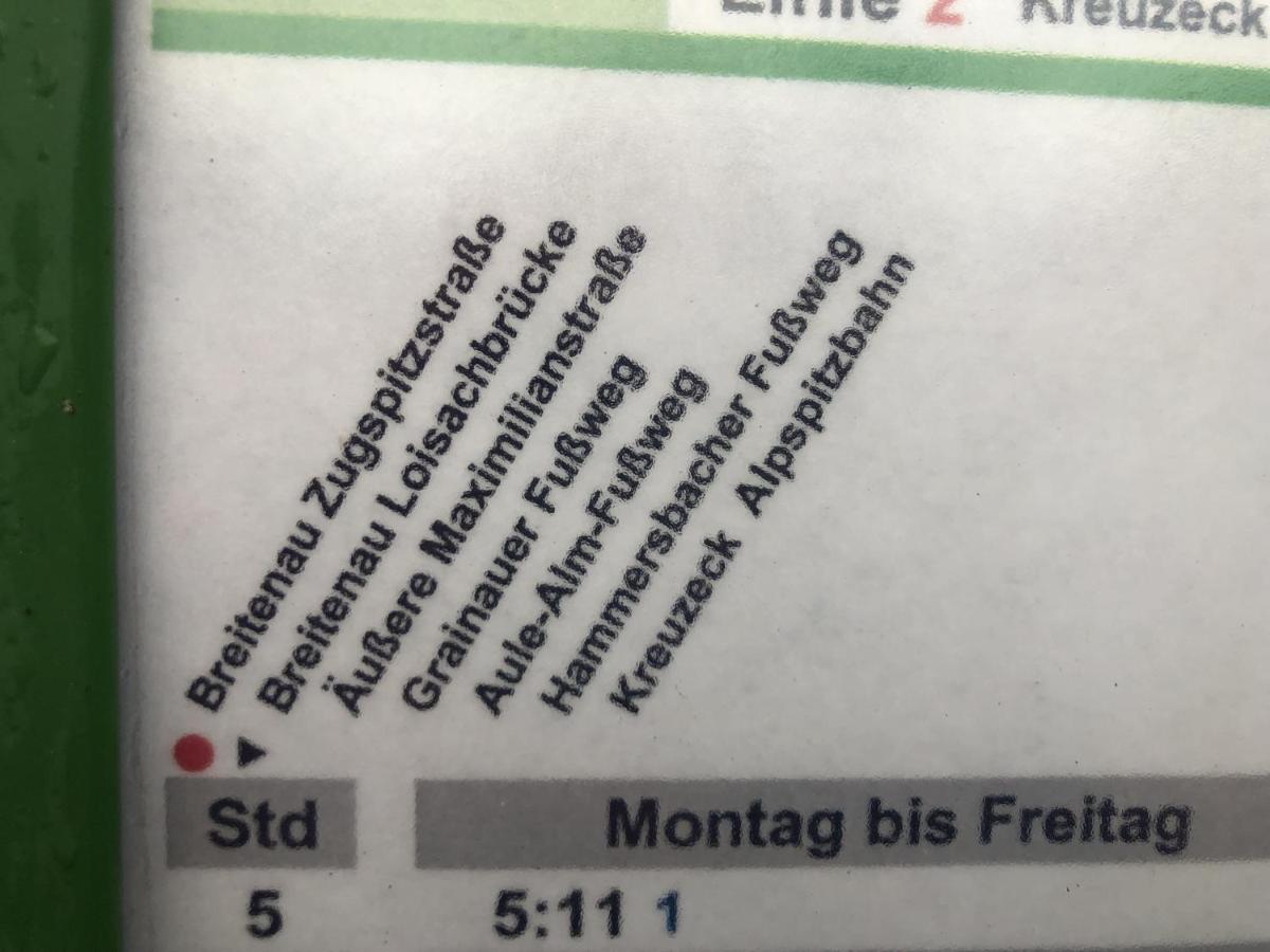 Ferienwohnung Anette Garmisch-Partenkirchen Exteriör bild